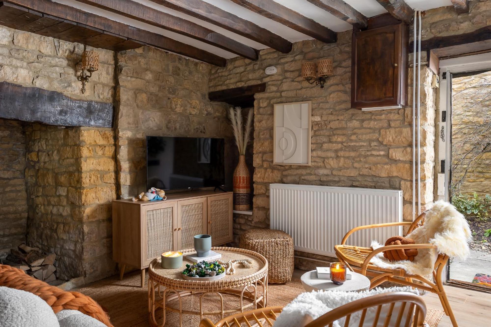 Bourton Scandi Chic Authentic Cottage 外观 照片