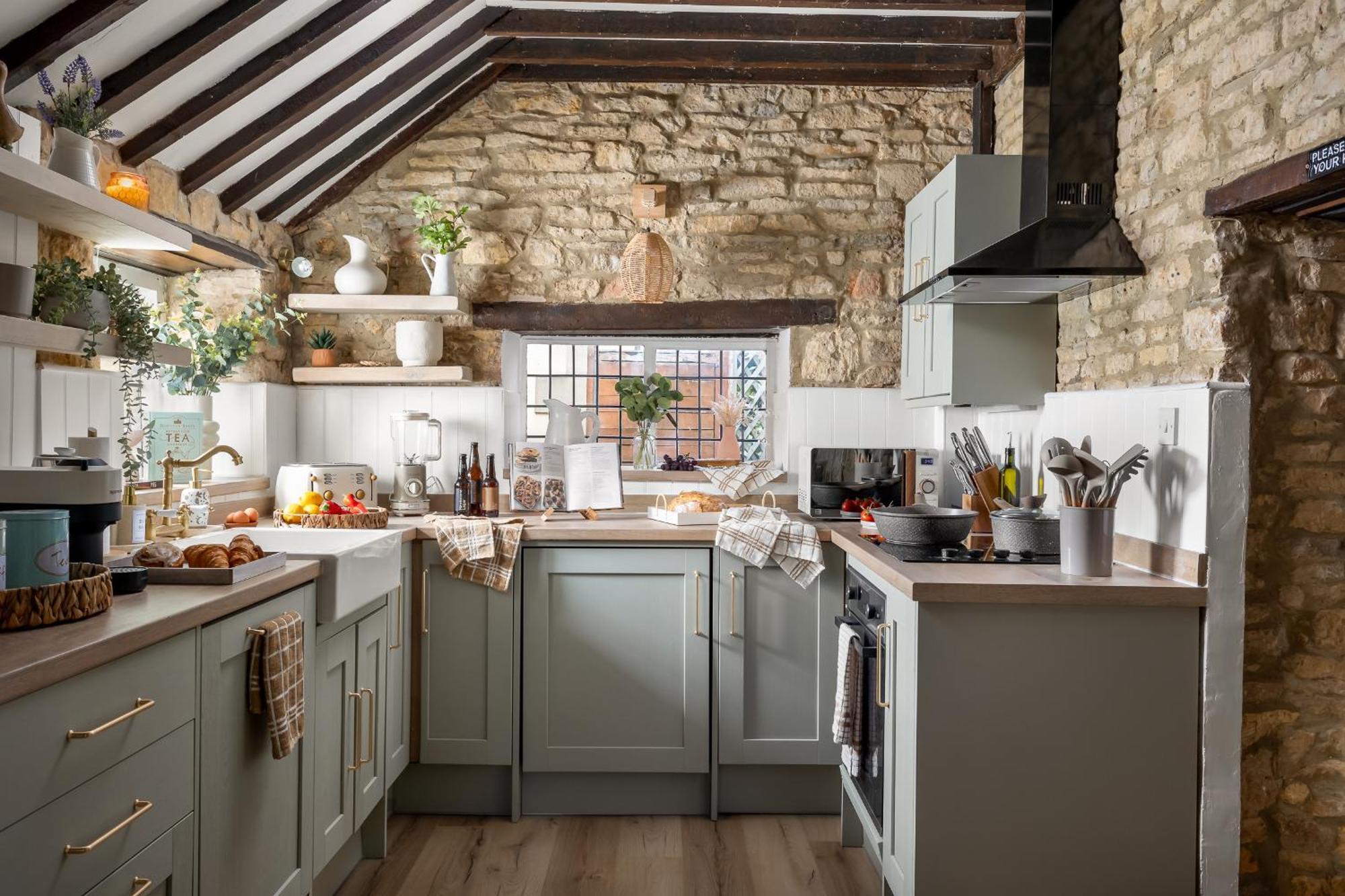 Bourton Scandi Chic Authentic Cottage 外观 照片