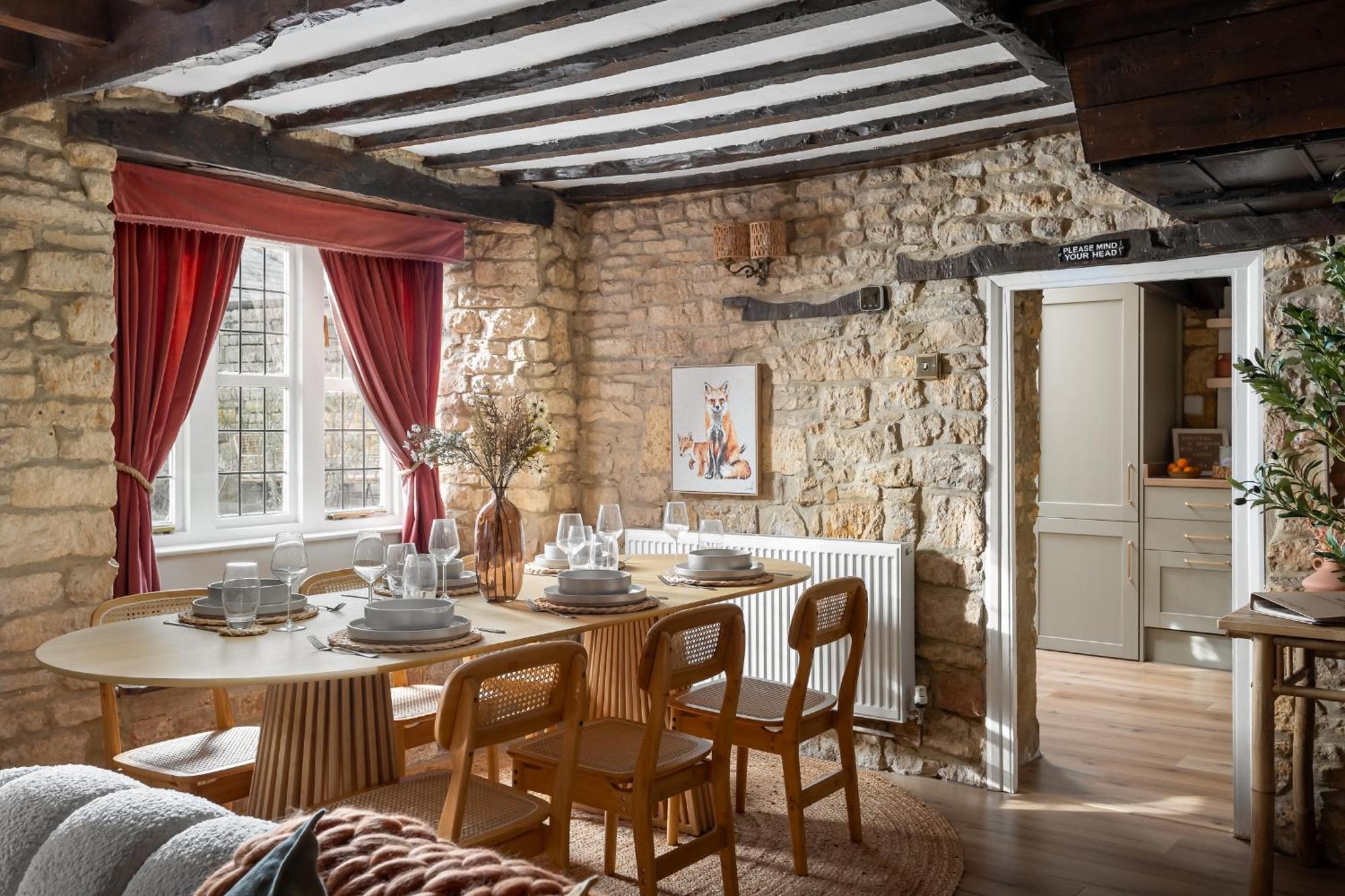 Bourton Scandi Chic Authentic Cottage 外观 照片