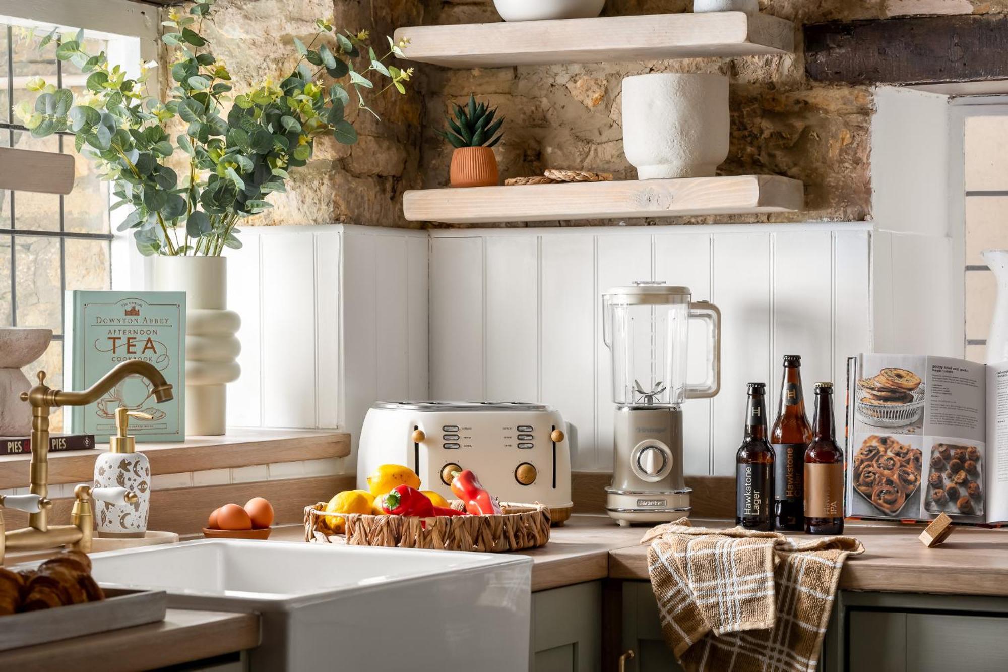 Bourton Scandi Chic Authentic Cottage 外观 照片