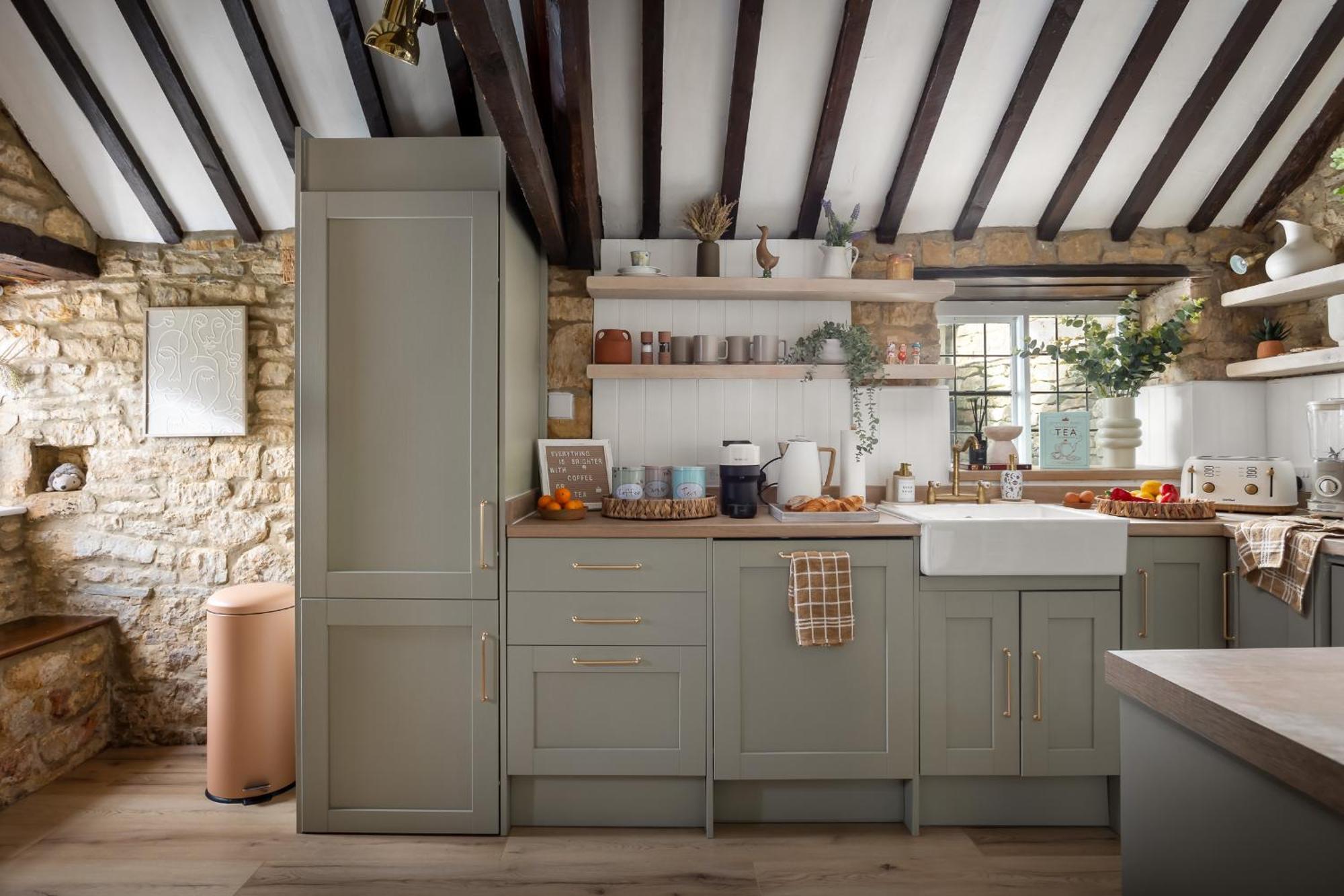 Bourton Scandi Chic Authentic Cottage 外观 照片