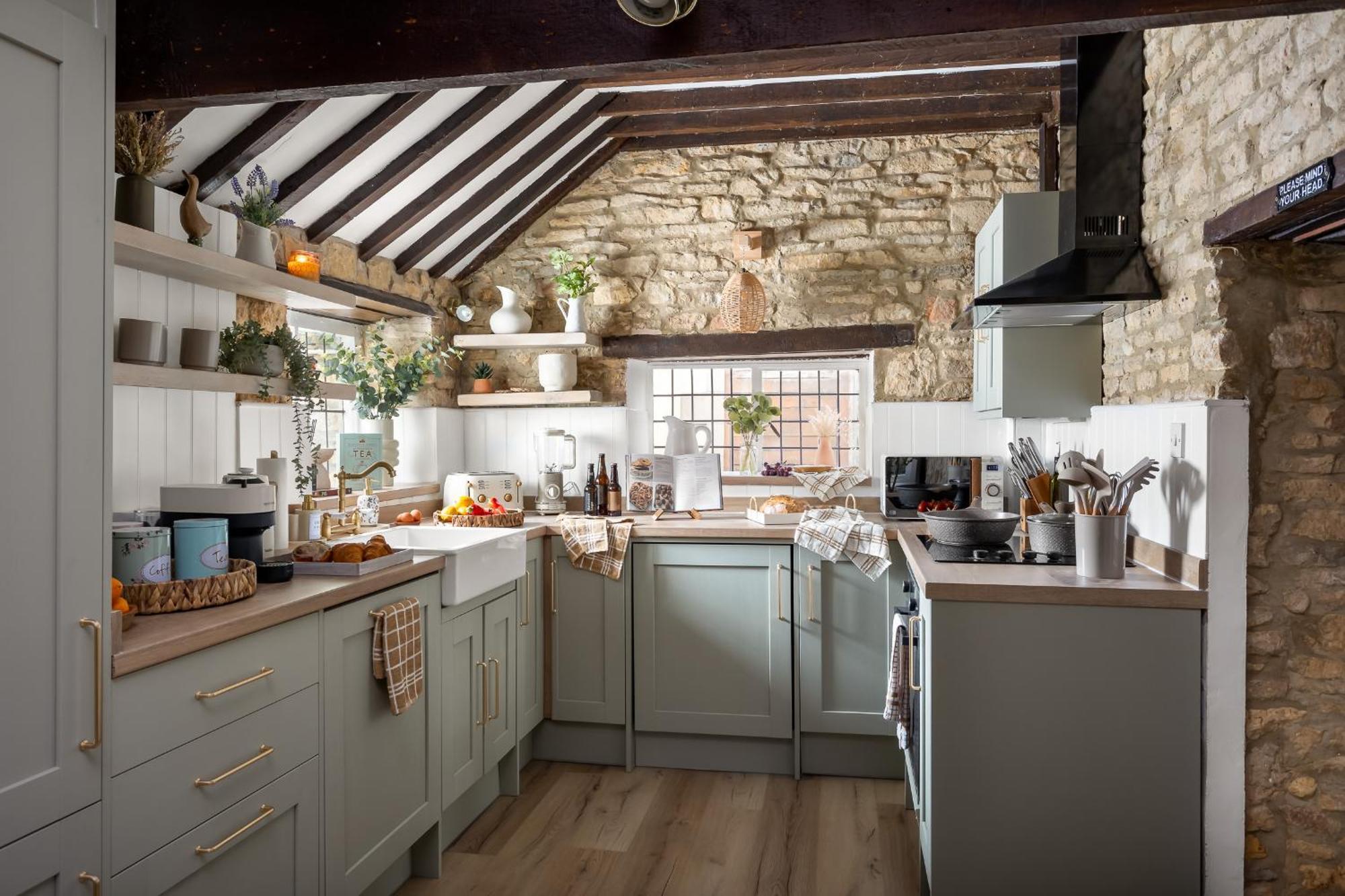 Bourton Scandi Chic Authentic Cottage 外观 照片