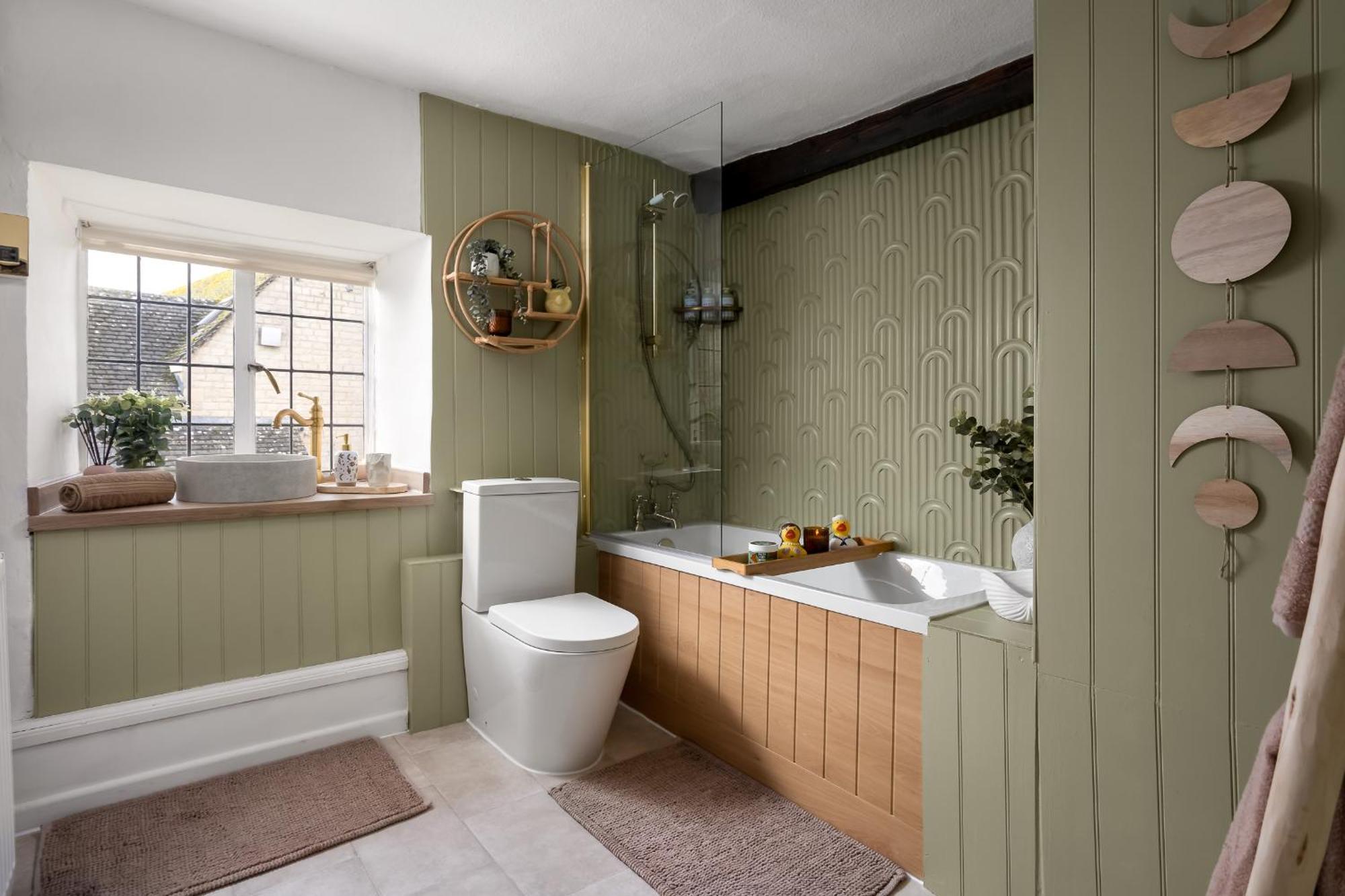 Bourton Scandi Chic Authentic Cottage 外观 照片