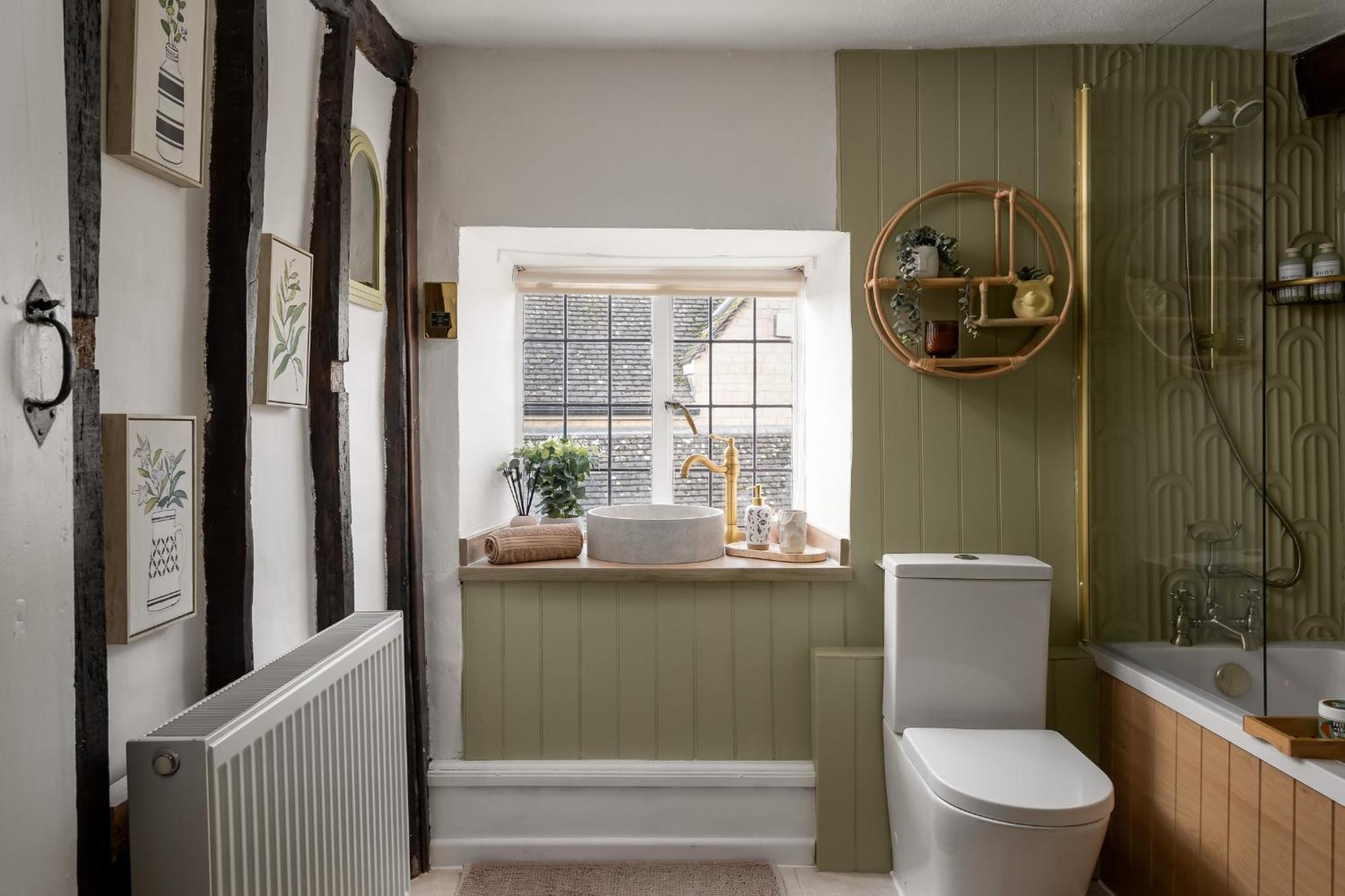 Bourton Scandi Chic Authentic Cottage 外观 照片
